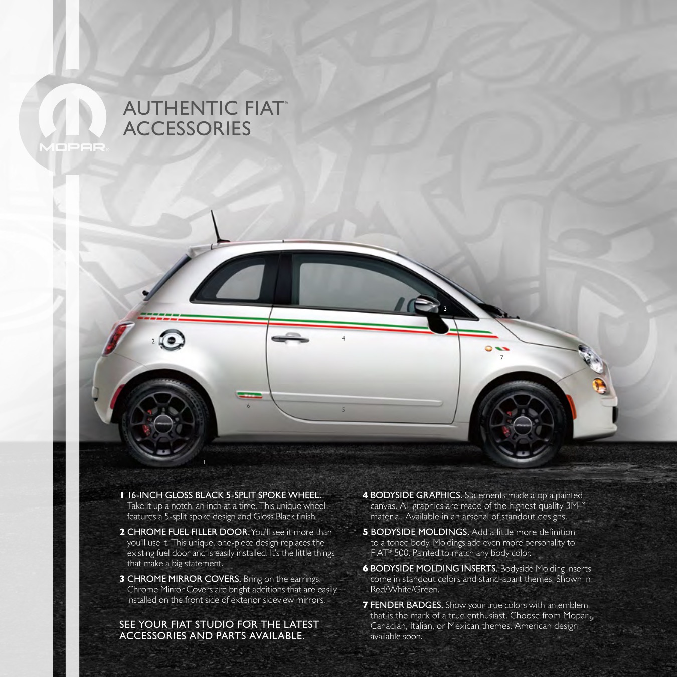 2015 Fiat 500 Brochure Page 64
